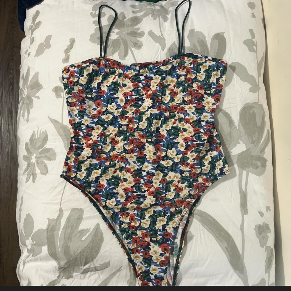 Floral One-Piece Tank Top